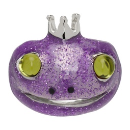 Purple Frog Prince Ring 241236F024010