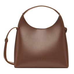 Brown Mini Sac Bag 241239F048014