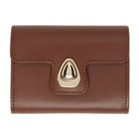 Brown Astra Compact Card Holder 241252F037003