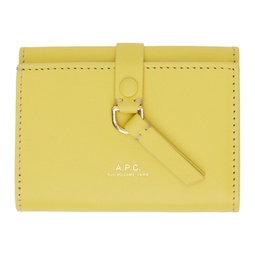 Yellow Noa Trifold Wallet 241252F040003