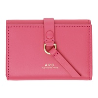 Pink Noa Trifold Simple Wallet 241252F040014