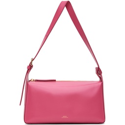 Pink Virginie Baguette Bag 241252F048077