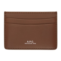 Tan Andre Card Holder 241252M163000