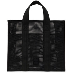 Black Louise Small Tote 241252M172038