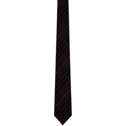 Multicolor Signature Stripe Tie 241260M158004