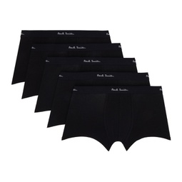 Five-Pack Black Boxers 241260M216021