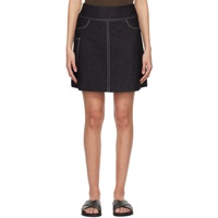 Black Nabulus Miniskirt 241265F090003