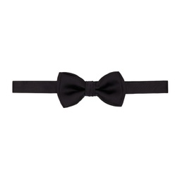 Black Silk Bow Tie 241270M157000