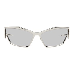 Silver Giv Cut Sunglasses 241278F005009