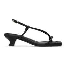 Black Tevi Heeled Sandals 241295F125000