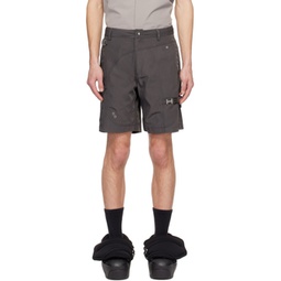 SSENSE Exclusive Gray Minimal Shorts 241295M193014