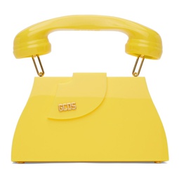 Yellow Call Me Comma Regular Bag 241308F046030