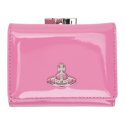 Pink Small Frame Wallet 241314F040002