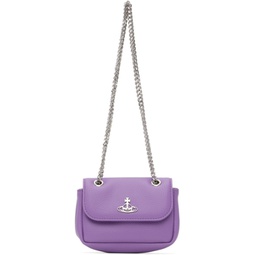 Purple Small Chain Bag 241314F048077