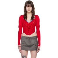 Red Bea Blouse 241314F107012
