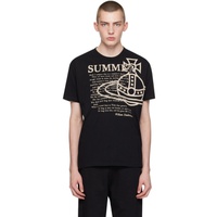 Black Summer Classic T-Shirt 241314M213043