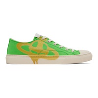 Green Plimsoll Low-Top 2.0 Sneakers 241314M237010