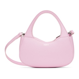 Pink Micro Baguette Swipe Bag 241325F046018