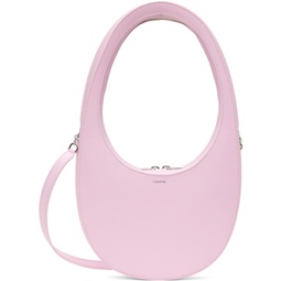 Pink Crossbody Swipe Bag 241325F048001