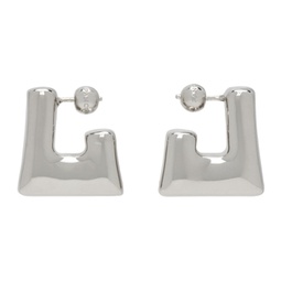 Silver Cubo Earrings 241340F022002