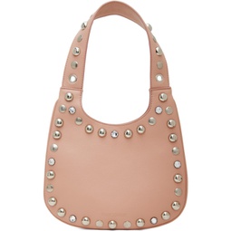 Pink Small Diamanti Saddle Bag 241340F048002