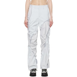 Gray & Blue 6.0 Technical Left Trousers 241351F087000