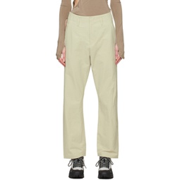 Beige 6.0 Right Trousers 241351F087006