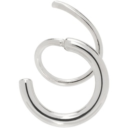 Silver Dogma Twirl Single Earring 241353F022029