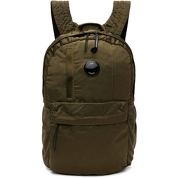 Khaki Nylon B Backpack 241357M166002