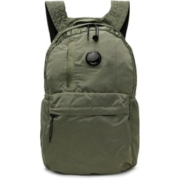 Green Nylon B Backpack 241357M166005