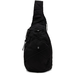 Black Nylon B Crossbody Bag 241357M170002