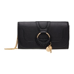 Black Hana Chain Wallet Bag 241373F048019