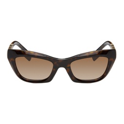 Tortoiseshell Cat-Eye Sunglasses 241376F005042