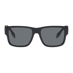 Black Rectangular Sunglasses 241376M134013