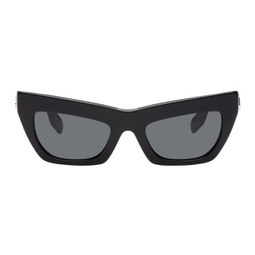 Black Cat-Eye Sunglasses 241376M134017