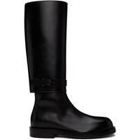 Black Ted Riding Boots 241378M228000