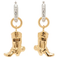 Gold Charm Earrings 241379F022014