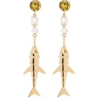 Gold Charm Earrings 241379F022021
