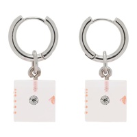 Pink Dice Earrings 241379F022024