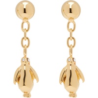 Gold Charm Earrings 241379F022026