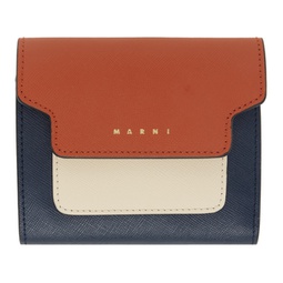Multicolor Saffiano Leather Wallet 241379F040014
