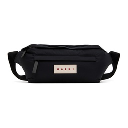 Black Large Puff Belt Bag 241379M171001