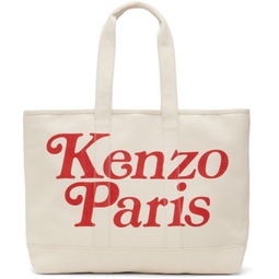 Off-White Kenzo Paris VERDY Edition Utility Large Tote 241387F049002