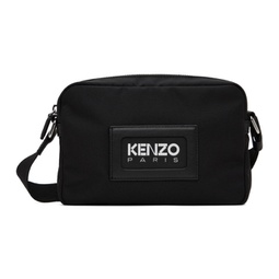 Black Kenzo Paris Crossbody Bag 241387M170000