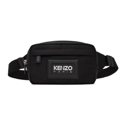 Black Kenzo Paris Belt Bag 241387M170002