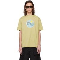 Khaki Pop Wave T-Shirt 241389M213044