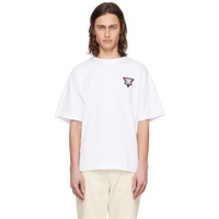 White Surf Collage T-Shirt 241389M213050