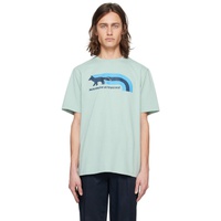 Green Flash Fox T-Shirt 241389M213052
