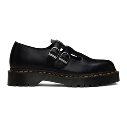 Black 8065 II Bex Smooth Leather Platform Oxfords 241399F120000