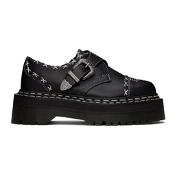 Black Monk Gothic Americana Loafers 241399F121034